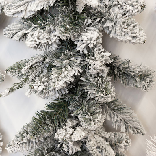 Eurolamp Christmas Garland White 68x54cm 1pc
