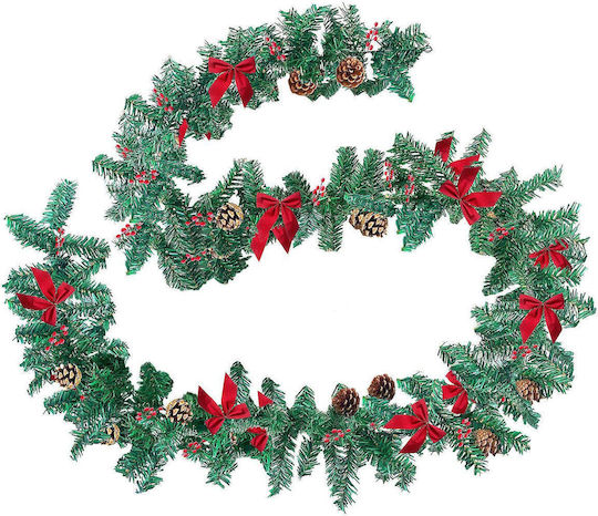 XMASfest Decorated 20cm Christmas Garland 270x20cm 1pc (Various Colors)