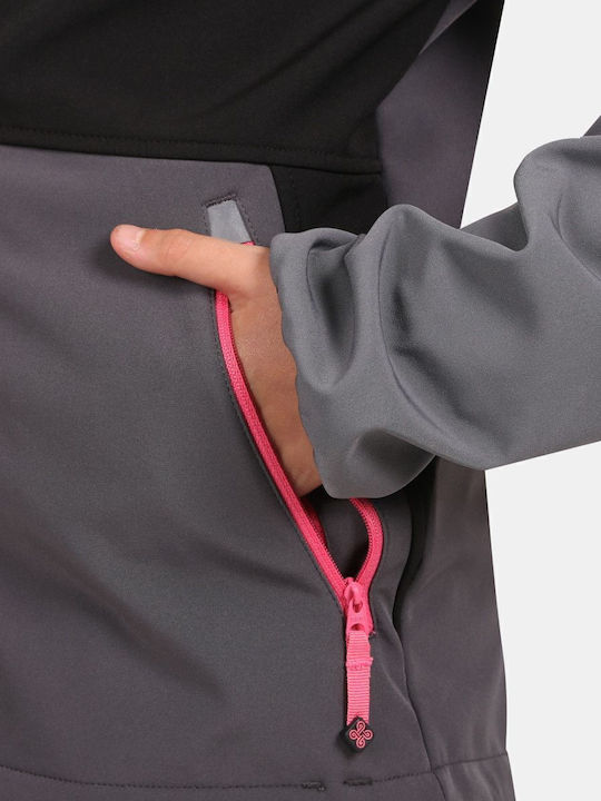 Kids' Sports Jacket with Hood Black