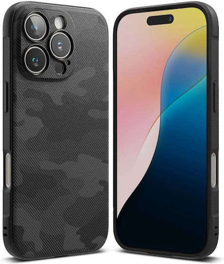 Ringke Onyx Back Cover Silicone Black (iPhone 16 Pro Max)