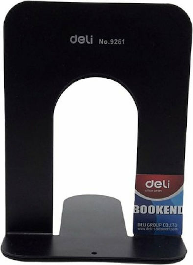 Metallic Bookend in Black Color 2pcs 15.7x12.8x16.5cm
