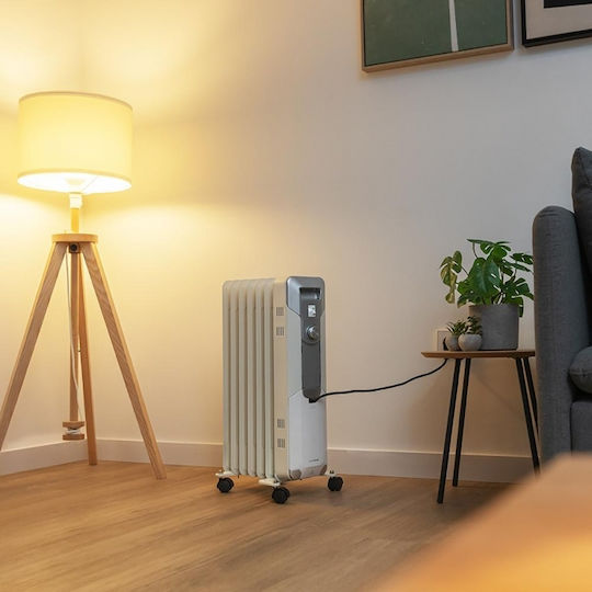 Cecotec Readywarm 7000 Καλοριφέρ Λαδιού με 7 Φέτες 1500W