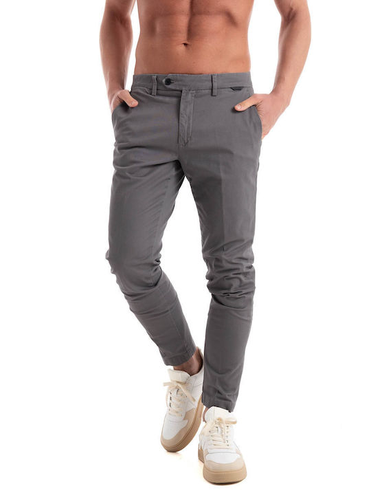 Antony Morato Trousers in Slim Fit Anthracite