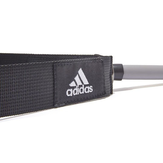 adidas Λάστιχο Γυμναστικής Σωληνωτό Σκληρό / Μαλακό με Λαβές Γκρι 2m