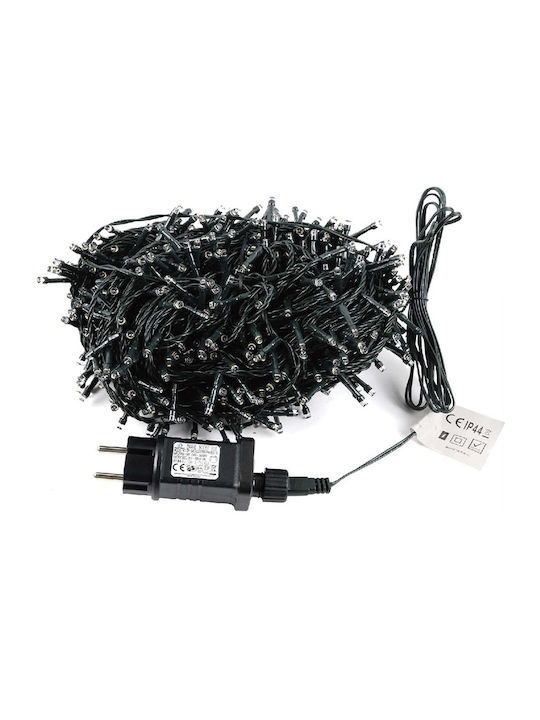 500 Lights LED 28m. Cold White in String 1pcs