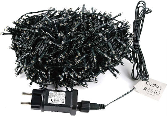 500 Λαμπάκια LED 28μ. Ψυχρό Λευκό σε Σειρά