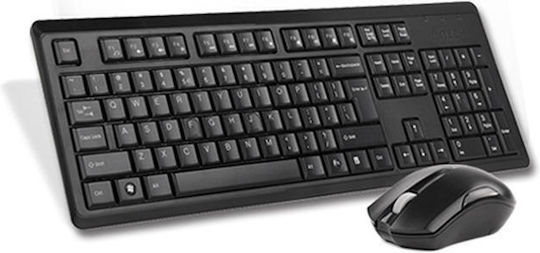 A4Tech 4200N Ασύρματο Σετ Πληκτρολόγιο & Ποντίκι Αγγλικό UK