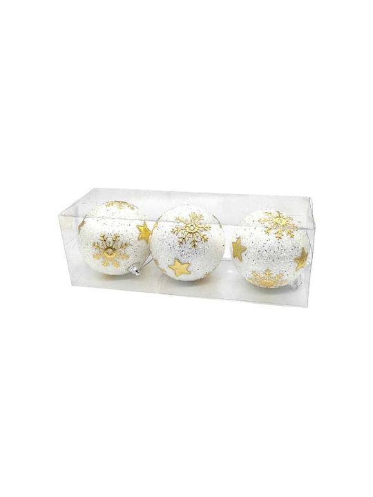 Set of Christmas Balls 3pcs