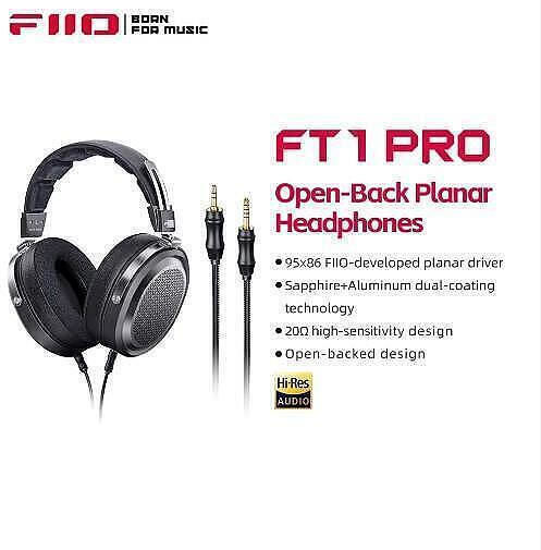 Fiio FT1 Pro Ενσύρματα Over Ear Ακουστικά Ασημί