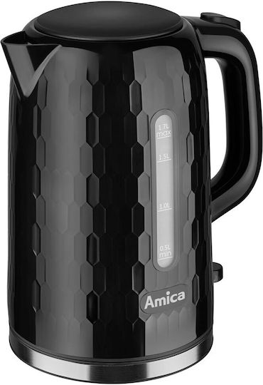Amica Fierbător 1.7lt 1850W Negru