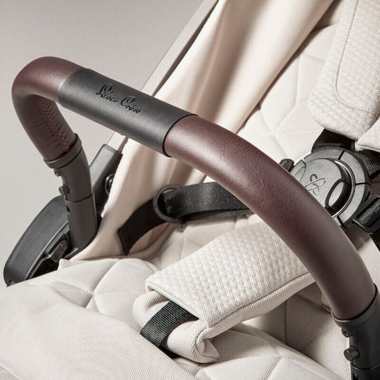 Silver Cross Clic Baby Stroller Suitable for Newborn Almond 5.9kg