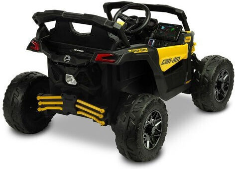 Maverick Buggy Doppelsitzer mit Fernbedienung 24 Volt Gelb für 3+ Jahre
