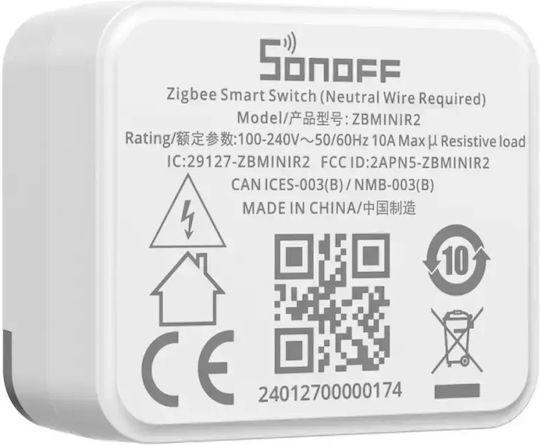 Sonoff Zbmini Extreme Intelligenter Schalter ZigBee 10A Mit Neutral