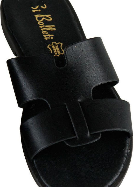 Sandale Casual Damă Negru de Piele HandMade