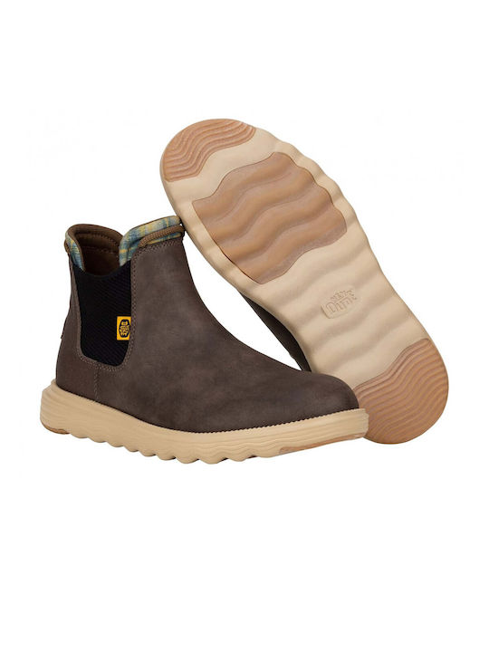 Leather Brown Chelsea Boots