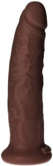 Toyz4lovers Marco Glass Dildo With Suction Cup Brown 19.5cm
