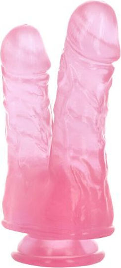 Toyz4lovers Caino Abele Doppeldildo Mit Saugnapf Rosa 17.5cm