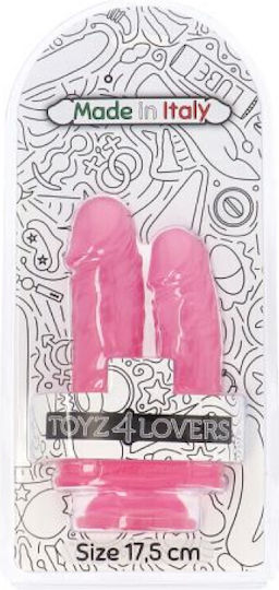 Toyz4lovers Caino Abele Doppeldildo Mit Saugnapf Rosa 17.5cm