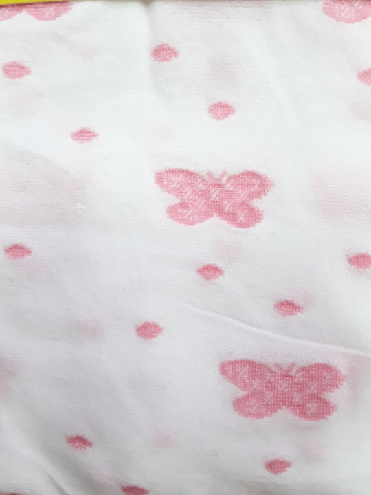 Καλσόν Παιδικό White Pink Butterfly 7220219