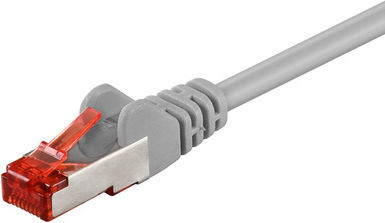 Goobay S/FTP Cat.6 Cablu de rețea Ethernet 0.15m Gri 1buc