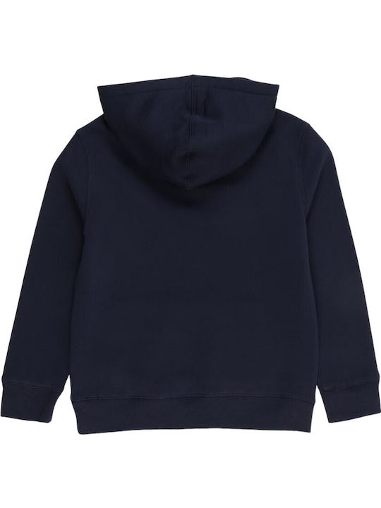 GAP Kids Sweatshirt with Hood and Pockets Navy Blue