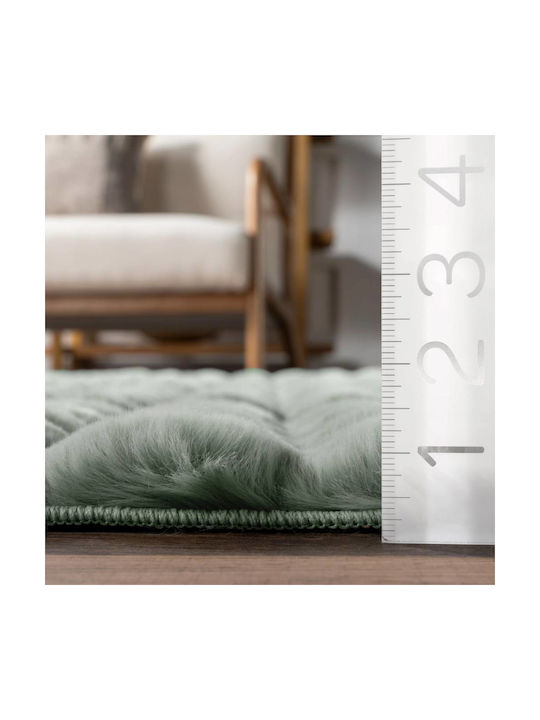 Saray Home Solid Design Σετ Μοντέρνα Χαλιά Κρεβατοκάμαρας Μέντα 512DGR 3τμχ