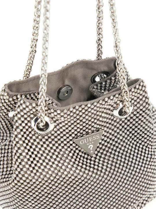 Women's Pouch Shoulder Silver