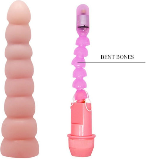 Baile Κλασικός Δονητής 19cm Flesh