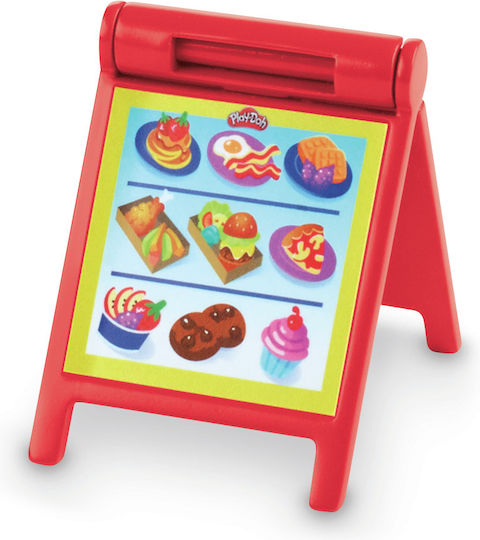 Hasbro Play-Doh Plasticine Game Kitchen Creations Busy Chef's Restaurant for 3+ Years 5pcs
