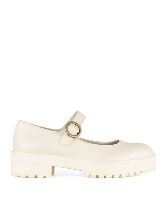 Silia D Suede Γυναικείες Μπαλαρίνες με Λουράκι σε Χρώμα