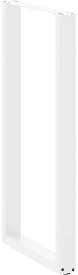 Vidaxl Coffee Table Legs U-Shaped 2 Pcs White 60x 110-111 Cm White