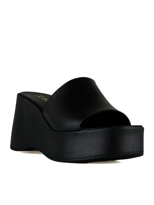 Summer Women's Platforms in Style Slippers Black