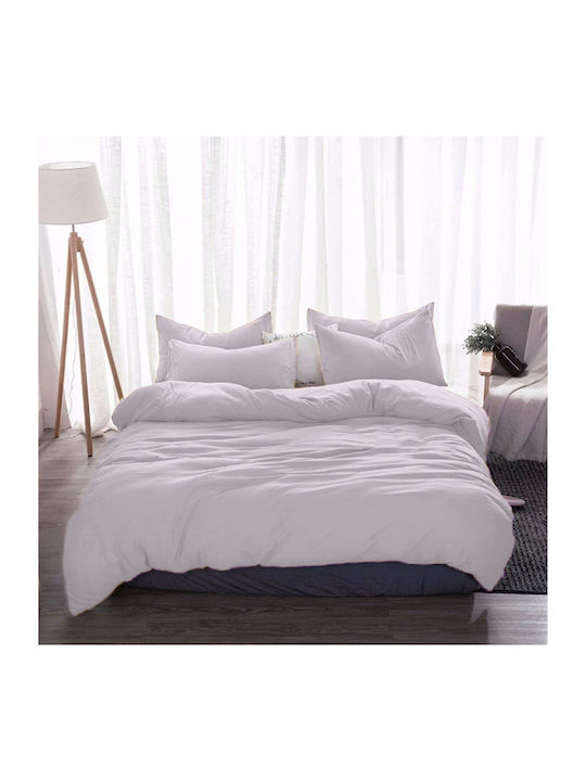 Ehome Duvet Cover Single 160x240 White