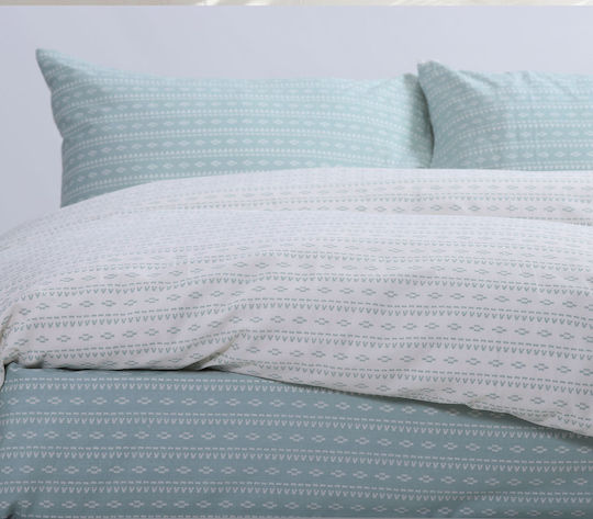 Nef-Nef Homeware Σετ Υπέρδιπλη 240x230cm Barsol Green Nef-Nef Homeware Σετ Υπέρδιπλη 240x230cm Barsol Green