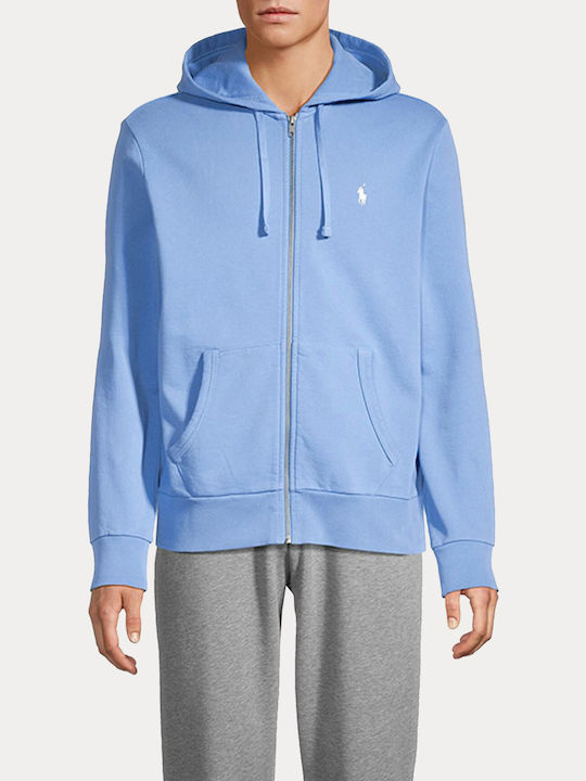 Ralph Lauren Sweatshirt with Hood Light Blue