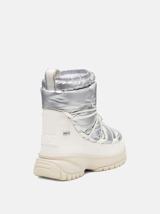 Ugg Australia Yose Puffer Women's Boots Silver