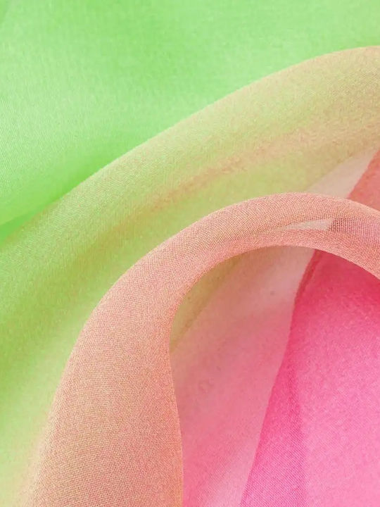 Signare Women's Scarf Multi Apple Pink