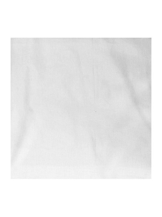 Dimcol Duvet Cover Cotton Queen 220x240 Solid 491 White