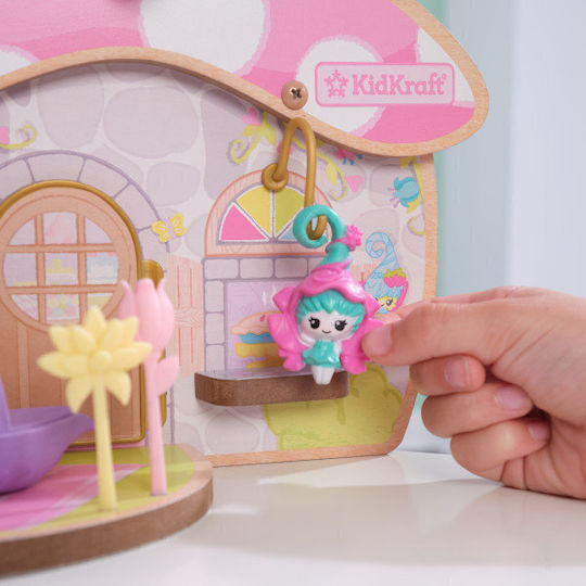 Kidkraft Lil' Green World Fairy Ξύλινο Κουκλόσπιτο