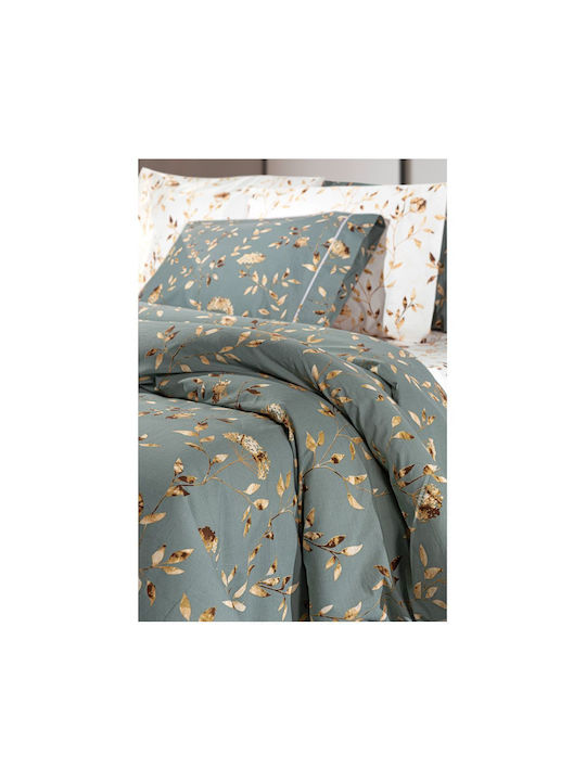 Guy Laroche Duvet Cover Set Cotton Single with Pillowcase 165x225 Victoria Golden