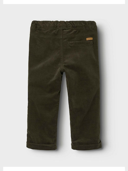 Name It Kids' Corduroy Pants Green