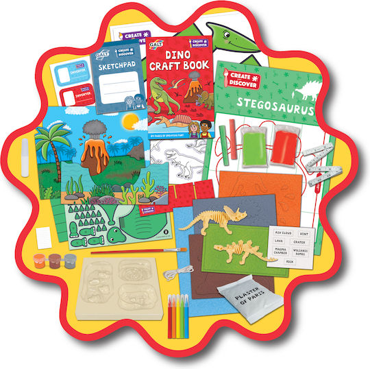 Galt Toys Painting Create And Discover - Dino Craft for Children 3+ years Years