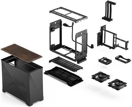 Fractal Design Era 2 Mini Tower Κουτί Υπολογιστή Γκρι