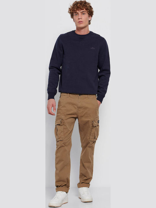 Trousers Cargo Elastic in Regular Fit Cigar