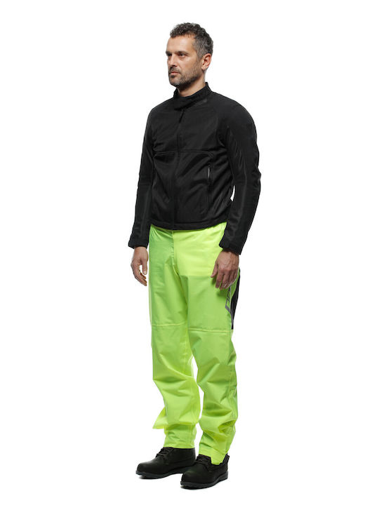 Dainese Ultralight Ανδρικό Αδιάβροχο Παντελόνι Μηχανής Κίτρινο Χρώμα