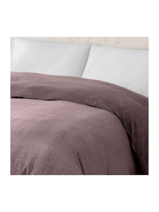 Melinen Duvet Cover Queen 220x240cm Shelby Berry 740Gsm