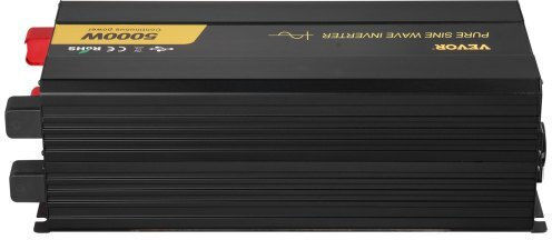 Vevor Inverter für Autos Reine Sinuswelle 5000W zur Umwandlung von 12V DC in 230V AC