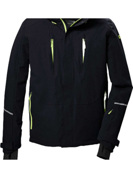 Killtec 41931-200 Ανδρικό Μπουφάν για Σκι & Snowboard Μαύρο