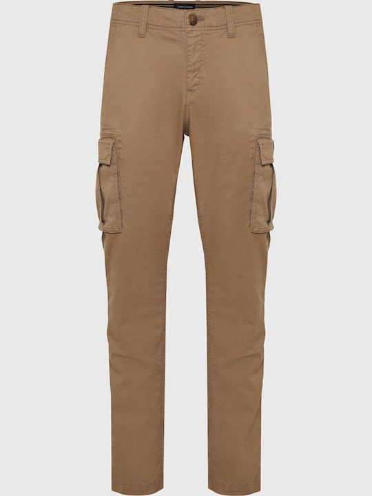 Trousers Cargo Elastic in Regular Fit Cigar