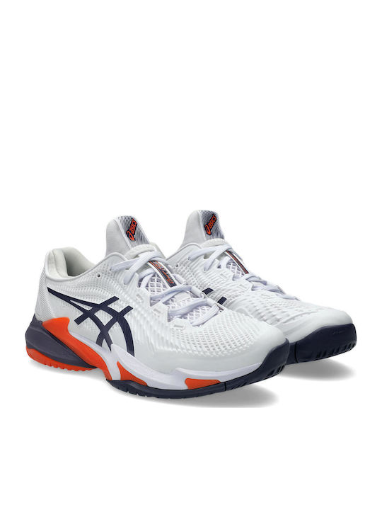 Asics Court Ff 3 Men's Tennis Shoe All Court Wht Prl 1041a370-104